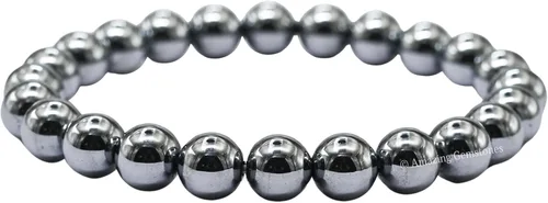 Vista 560 de Amazing Gemstone Crystal Bracelet for Women Men's Gifts - Protection Healing Crystal Bracelet - 8mm Gemstone Beaded Stretchable Bracelet Pulseras
