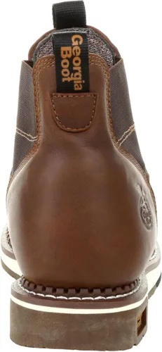 Vista 5 de Georgia Boot Botas de trabajo Chelsea impermeables con cuña, talla única