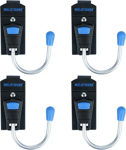 Vista 10 de MELOTOUGH Funda para herramientas con gancho para cinturón de herramientas con clip de metal para cinturón de trabajo (azul)