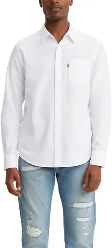 Vista 11 de Levi's - Camisa clásica de manga larga con 1 bolsillo con botones para hombre Caviar