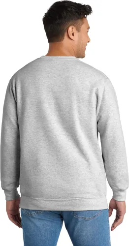 Vista 3 de Port & Company - Sudadera de forro polar con cuello redondo. PC90 Fresno