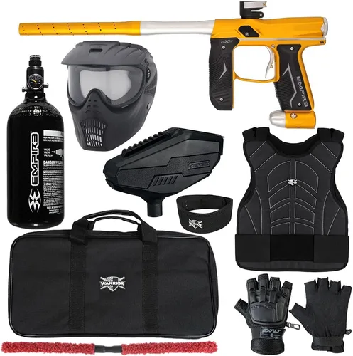 Vista 7 de Action Village Empire Axe 2.0 Level 1 Kit de pistola de paintball protector