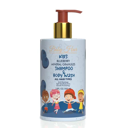 Vista 7 de BABY HAIR - Acondicionador de cabello para niños con minerales de arándanos, acondicionador para el cabello sin sulfato, acondicionador