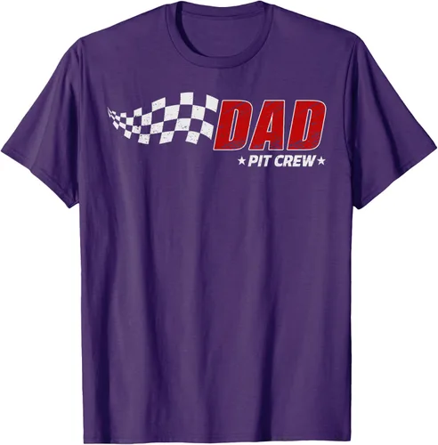 Vista 72 de Dad Pit Crew Race Car Birthday Family Matching Pit Crew Camiseta Pit Crew