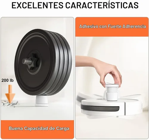 Vista 6 de Elevadores ajustables para muebles, elevadores de cama de 1.6 a 2.6 pulgadas, color blanco, plástico duradero y antideslizantes, elevadores de sofá