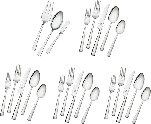 Vista 5 de ZWILLING Bellasera - Juego de cubiertos de acero inoxidable 18/10 (23 piezas)
