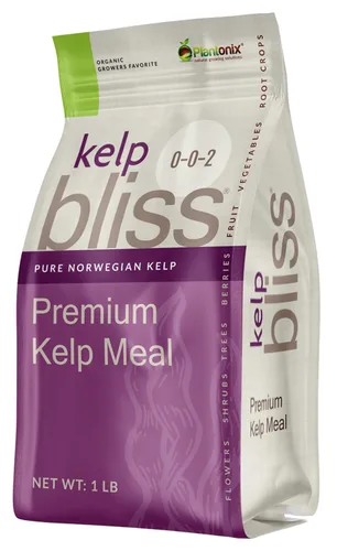 Vista 9 de Kelp Bliss (10 libras) - Fertilizante orgánico de harina de algas para plantas, suelo de jardín, flores, verduras y césped, fertilizante orgánico