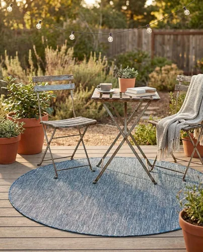 Vista 49 de Rugs.com Outdoor Solid Collection - Alfombra de pelo plano beige de 2 x 3 pulgadas, perfecta para entradas, cocinas, rincones de desayuno, piezas