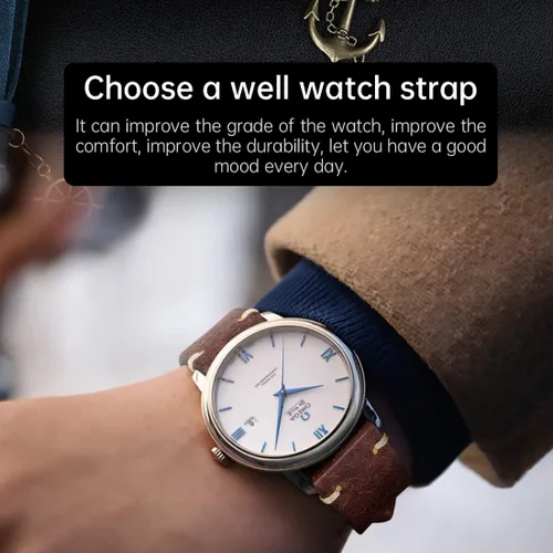 Vista 6 de REZERO Correas de reloj de cuero genuino de liberación rápida para hombres y mujeres, 0.709in, 0.748in, 0.787in, 0.827in, 0.866in, 0.906in, 0.945in