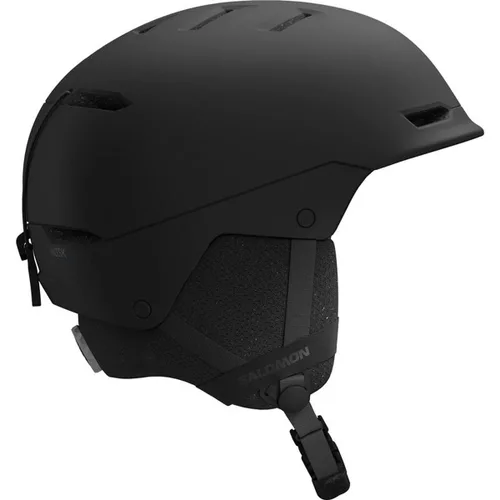 Vista 4 de Casco de Esquí Salomon Husk Jr Negro Infantil Unisex