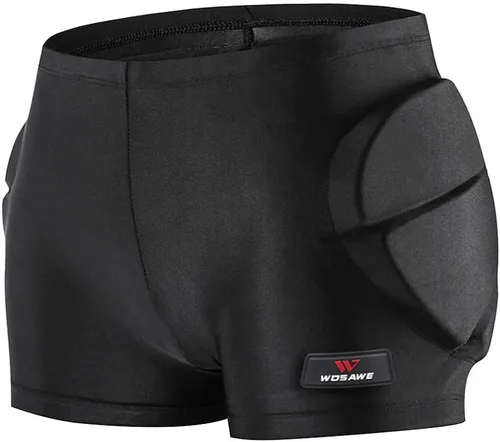 Vista 3 de WOSAWE Youth Adult Protective EVA Padded Shorts HIPS Tailbone Protector Skating Skiing Impact Pad