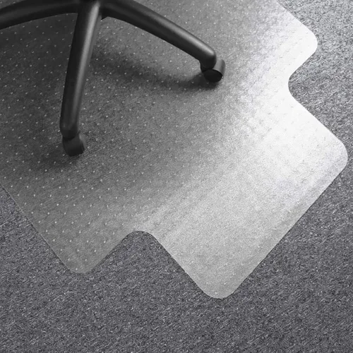 Vista 2 de Floortex Alfombrilla de vinilo antiestática para sillas de hasta 3/8" - 36" x 48