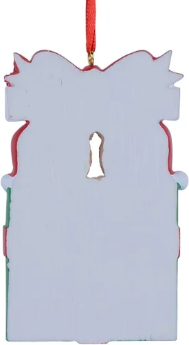 Vista 5 de Adornos de Navidad familiares personalizados 2023 – Adorno de Navidad de familia de 2 osos – Decoración de árbol de caja de regalo de oso