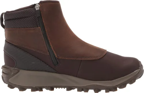Vista 5 de Merrell Thermo Kiruna - Botas de nieve impermeables con cremallera media para hombre Nieve