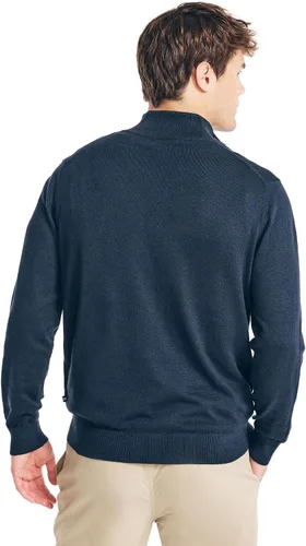 Vista 4 de Nautica - Sudadera con un cuarto de cremallera para hombre