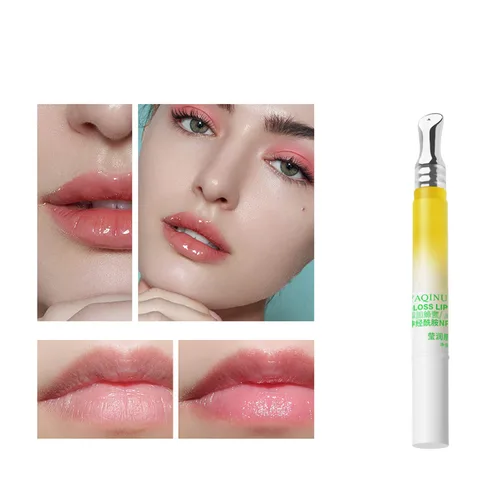 Vista 3 de Honey Lip Serum Aceite de Miel Nutritivo Hidratante Bálsamo Labial Cuidado de los Labios Anti-agrietamiento Reparación Hidratante 0.05 oz