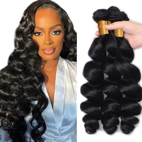 Vista 18 de 300g 1B27 Human Hair Bundles Honey Blonde Bundles Human Hair 10A Brazilian Virgin Remy Hair Extensions 8 10 12 Inch