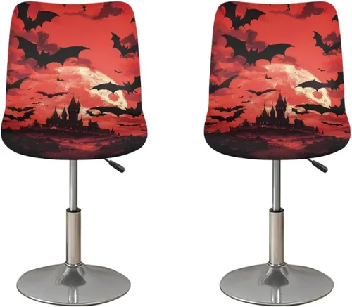 Vista 186 de American Eagle - Juego de 2 fundas para taburetes de bar para sillas de comedor, impermeables, antideslizantes, tamaño universal