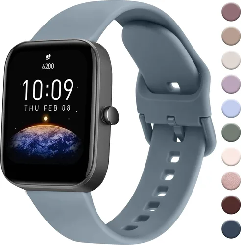 Vista 14 de Banda AK para Amazfit GTS 4 / GTS 4 Mini / GTS 3 / GTS 2 / GTS 2e / GTS 2 mini / GTS / GTR mini, correa deportiva de repuesto suave de 20 mm