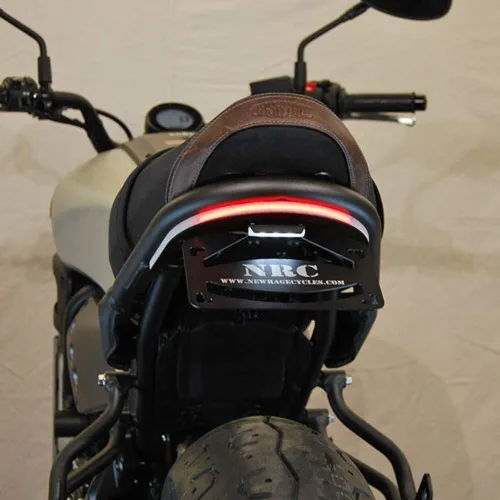 Vista 5 de New Rage Cycles Eliminador de Guardabarros Compatible con la Yamaha XSR 700 (2016 - Presente) Estándar 2016-2021 Ecualizador de Doble Carga