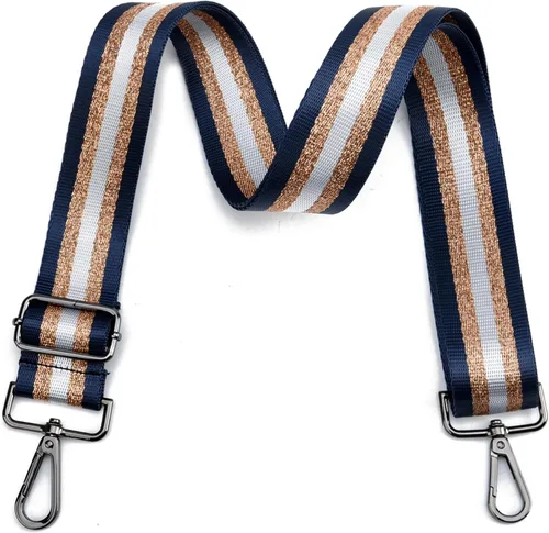 Vista 39 de LVYOUME Correa para bolso, accesorios plateados, correas anchas para bolsa, correa de hombro ajustable para bolsos
