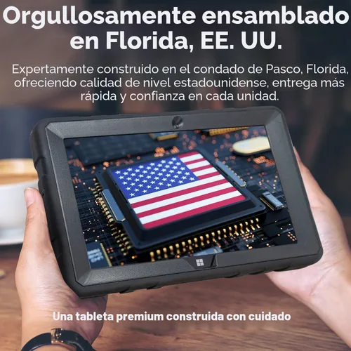 Vista 2 de Fusion5 Tablet PC profesional resistente con Windows 11 de 10.1 pulgadas, 12 GB de RAM, SSD de 256 GB, Intel de 13ª generación, tableta Full HD