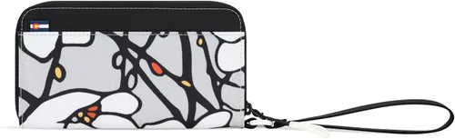 Vista 66 de Sherpani Tulum, cartera grande de nailon con cremallera alrededor, cartera con tarjetero organizador para mujer