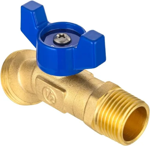 Vista 2 de 1 pieza EFIELD 1/2 "macho NPT entrada × 3/4" macho GHT salida espita