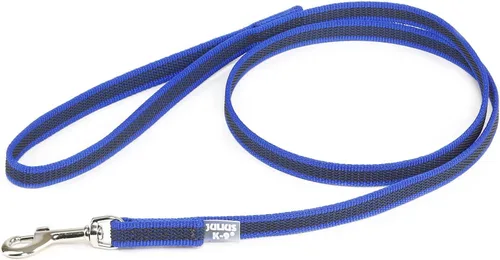 Vista 40 de Julius-K9 218GM-B-DP Correa de color y gris superagarre, ajustable, 0.551 in x 7.2 ft, azul-gris