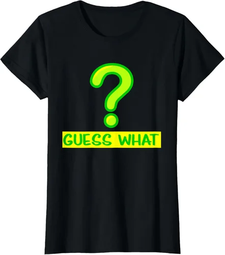 Vista 29 de Question Mark playera Guess What playera, hombre XL, Púrpura