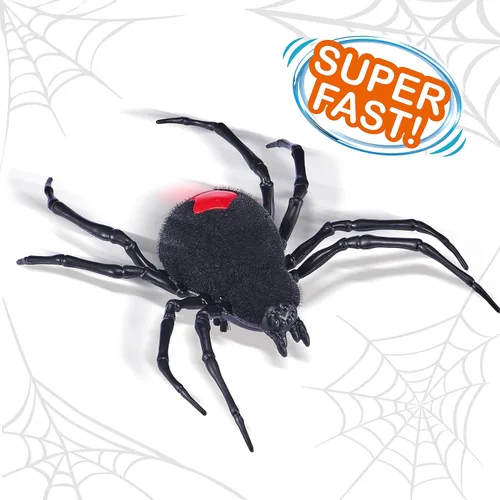 Vista 6 de Robo Alive ZURU - Paquete de 2 juguetes robóticos con batería de araña gateante Serie 1