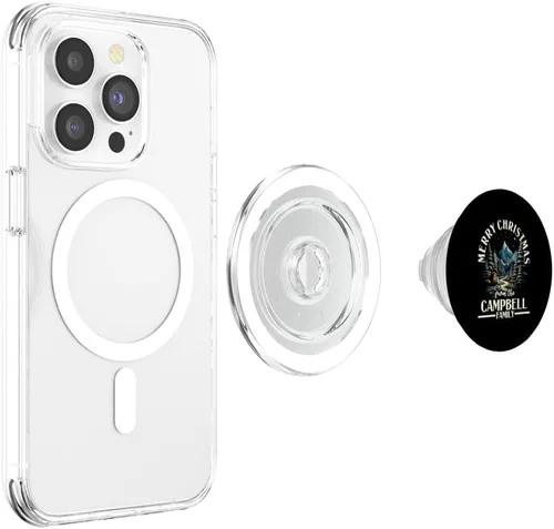 Vista 4 de Campbell - Disfraz de fiesta de Navidad familiar a juego, PopSockets MagSafe PopGrip para iPhone
