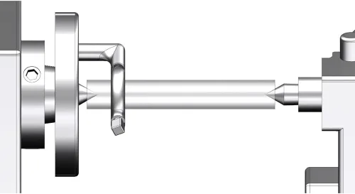 Vista 7 de Lathe Dog Chuck - Portador de torno para torno de metal (35 perros de torno)