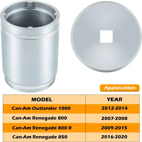 Vista 3 de Yoursme Llave de extracción de brazo trasero para Can-Am Outlander/Renegade ATV 2007-2020