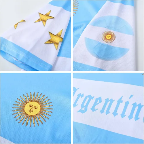 Vista 5 de Camisetas de fútbol para adultos, camisetas unisex con temática de fútbol, camisetas de uniformes personalizados para fanáticos de los deportes