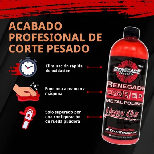 Vista 2 de Pulido líquido para metal Rebel Pro