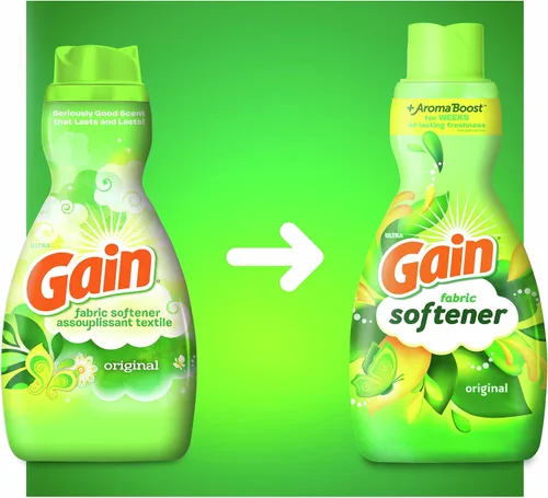 Vista 11 de Gain Líquido suavizante de telas para lavandería, aroma original, 41 onzas líquidas, 48 cargas, compatible con él, paquete de 4
