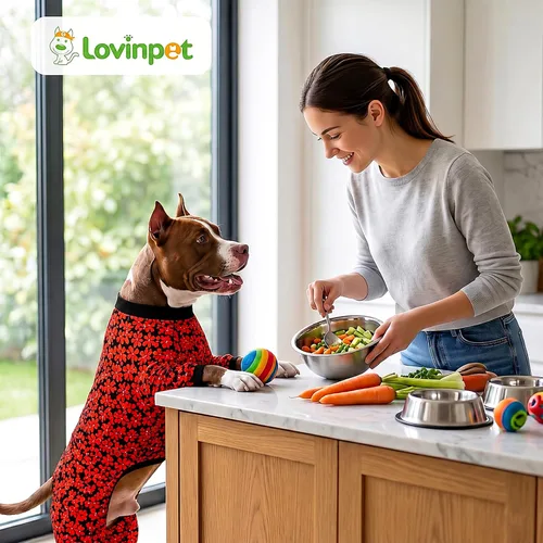Vista 9 de LovinPet Pijama de perro gordo para perros medianos, camisa para aliviar la ansiedad de las mascotas, camisa de protección solar, tela elástica Negro