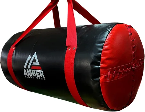Vista 2 de Ultimate Synthetic Leather Uppercut Bag 60 lbs, Durable & Versatile for Boxing, MMA, Muay Thai, Fitness Training – Thick ToughTek, Reinforced
