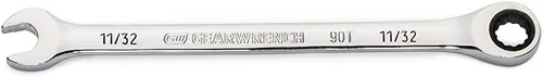 Vista 22 de GEARWRENCH Llave combinada de trinquete de 1" con arco oscilante de 4 grados y 12 puntos - 86953