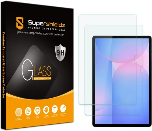 Vista 7 de Supershieldz Paquete de 2 protectores de pantalla diseñados para Samsung Galaxy Tab S10 Plus, S9 Plus (12.4 pulgadas), Tab S9 FE Plus