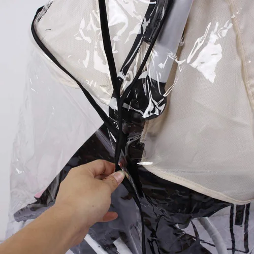 Vista 6 de SeedFuture Cubierta de lluvia para cochecito Babyzen YOYO, cubierta de viento para cochecito de bebé, accesorios para cochecito de bebé, impermeable