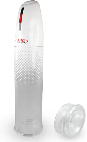 Vista 15 de LeLuv Bomba de vacío masculina iPump programable automática negra que registra tu nivel de vacío con cilindro transparente de 8 pulgadas de longitud