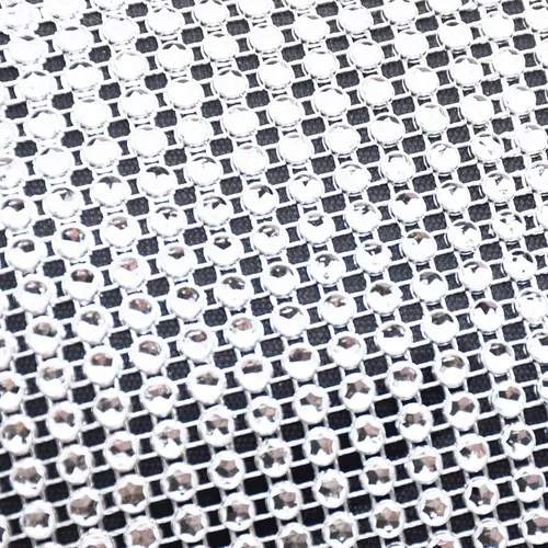Vista 4 de Riñonera de cristal brillante con diamantes de imitación para mujeres y niñas, cinturón pequeño, bolsa cruzada para teléfono celular, para fiestas