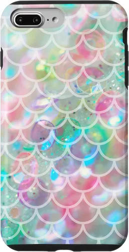 Vista 12 de Funda para iPhone 16 Mermaidcore Aesthetic Scales Ombre Pastel Sirencore