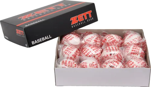 Vista 2 de ZETT (Gazette) Baseball Safety Ball (Elementary School Lower Grades for-1 Dozen, 12 Balls containing) BB1400D