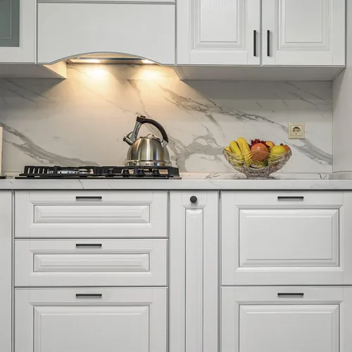 Vista 6 de Home Expert Paquete de 30 tiradores cuadrados para gabinete, color negro mate de 5 pulgadas, accesorios de cocina para armario