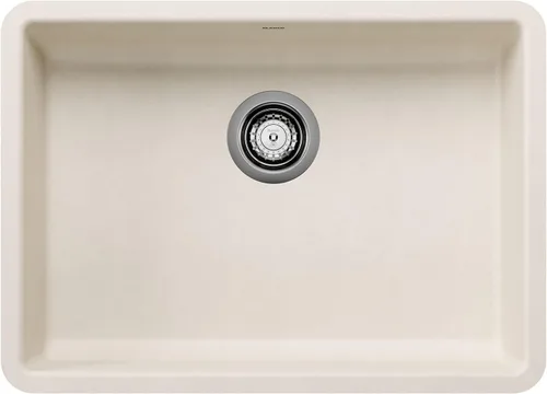 Vista 6 de BLANCO Precis ADA - Fregadero de cocina con cuenco individual de 25 pulgadas, color antracita