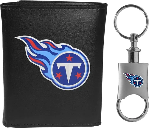 Vista 7 de Siskiyou Sports NFL unisex Tri-fold Wallet & Valet Key Chain