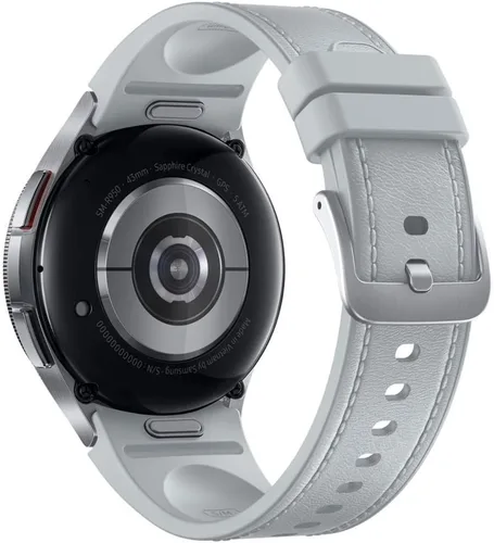 Vista 3 de Samsung Galaxy Watch 6 Classic 43mm - Reloj inteligente con bisel giratorio, rastreador de fitness, coaching avanzado del sueño, monitor cardíaco